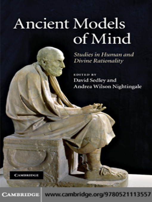 Ancient Models of Mind (eBook): Studies in Human and Divine Rationality